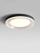 Axyaa Modern Glass Ceiling Light with Water Ripple Glass Lampshade