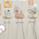 Axyaa Cable Winder Clip Organizer Set for Desk, USB, Phone, Earphone - 4pcs