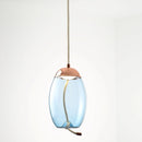 Axyaa Glass Pendant Light: Modern LED Lamp for Dining Rooms, Bedrooms, and Bar Counters