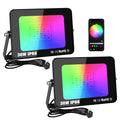Axyaa RGB Smart Floodlight: 16 Million Colors, Adjustable, Wireless Connectivity