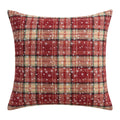 Axyaa Christmas Plaid Cushion Cover for Cheerful Home Decor