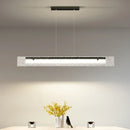 Axyaa Acrylic Striped Pendant Lights: Modern Nordic Minimalist Dining Table Office Hanging Lamps