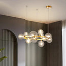 Axyaa Elegant Crystal Chandelier Dining Room Ceiling Pendant Lights