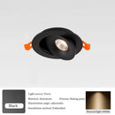 Axyaa LED Downlight: Dimmable COB Spotlight, 360° Adjustable, Home Decor Lighting