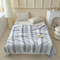 Axyaa Soft Plush Jacquard Blanket - Multifunctional Bed Sofa Cover - 150*200cm