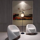 Axyaa LED Floor Lamp: Stylish Lighting for Bedroom and Living Room
