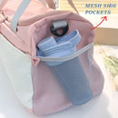 Axyaa Waterproof Multi-Function Gym Duffel with Trolley Sleeve