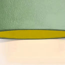 Axyaa Nordic Style Green Pendant Light 30cm Semi-Circular Bowl Shaped Led Light