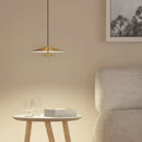 Axyaa Nordic Designer Bedside Pendant Lamp - Light Luxury Conical Flying Saucer Atmospheric Art