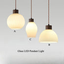 Axyaa Vintage Nordic Glass LED Pendant Chandelier for Dining Room & Kitchen