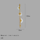 Axyaa Modern Gold Black LED Wall Lamp for Stylish Interiors