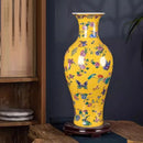 Axyaa Large Ceramic Vase for Home Decor and Flower Arrangement
