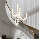 Axyaa Nordic Stair Chandelier | Pendant Lights for Living, Bedroom, and Dining Room