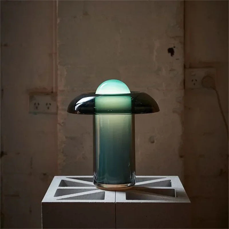Axyaa Nordic Modern Green LED Desk Lamp for Home Living Room