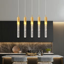 Axyaa Modern Crystal Staircase Chandelier Lighting for Restaurant and Corridors