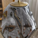 Axyaa Amber Glass LED Pendant Lamp: Industrial Vintage Luxury Hanging Light