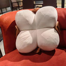 Axyaa Cotton Butt Cushion Pillow- Soft & Cute Sofa Prop for Lazy Sitting, Birthday Gift