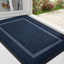 Axyaa Rubber Indoor Outdoor Entryway Mat Easy Clean Low Profile Fade Resistant Mats