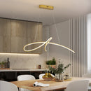 Axyaa Smart LED Chandelier for Dining Room and Kitchen - Modern Hanging Fixture