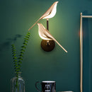 Axyaa Magpie Bird LED Wall Sconces for Home Indoor Decor