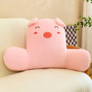 Axyaa Plush Backrest Cushion for Office Support & Comfort