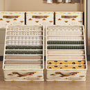 Axyaa Fabric Clothes Storage Box Organizer Cabinet - Foldable Multi-Purpose Drawer Box