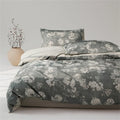 Axyaa Floral Printed Egyptian Cotton Bedding Set - Queen King Double Ru Europe Size