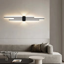 Axyaa Black Aluminum LED Wall Light for Modern Indoor Lighting