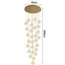 Axyaa Nordic Stair Chandelier Pendant Lights for Living, Bedroom, and Dining Room