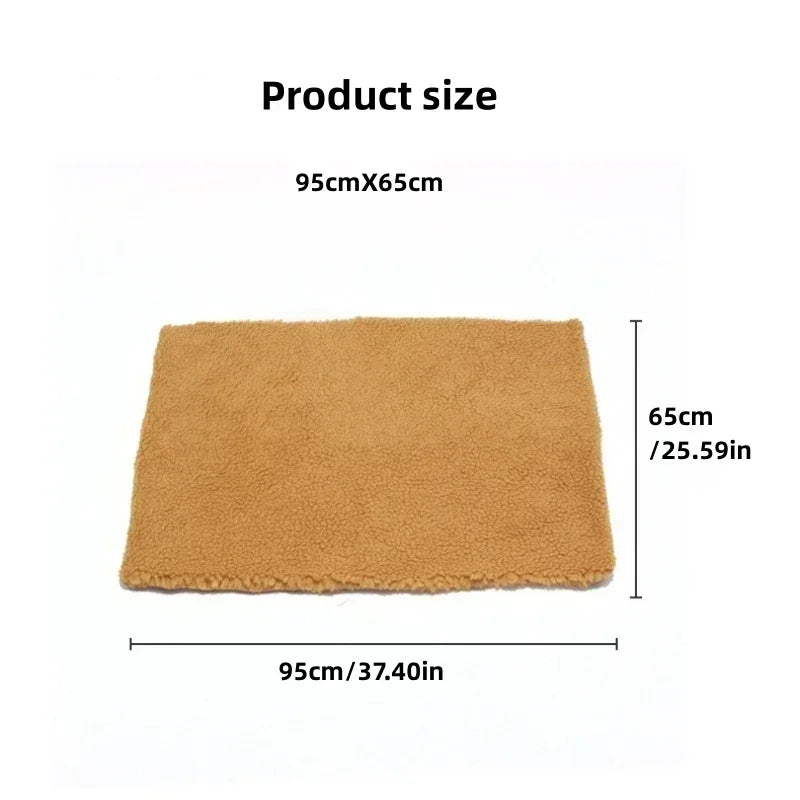 Axyaa Self-Heating Anti-Slip Pet Blanket for Cats and Dogs