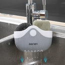 Axyaa Sink Organizer Sponge Holder Soap Shelf Adjustable Drain Basket