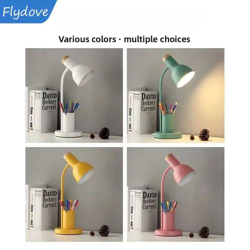 Modern Nordic Style Desk Lamp by Axyaa - Minimalist Bedroom Night Light