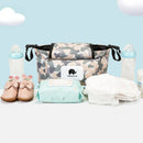 Axyaa Stroller Hanging Bag with Wipes Storage Box & Diaper Organizer