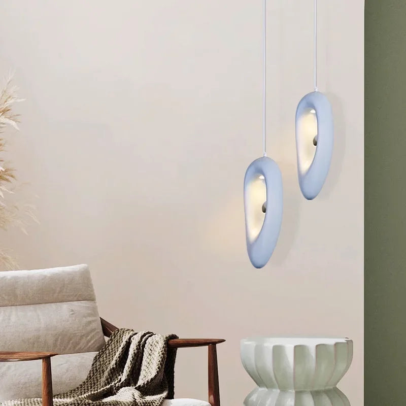 Axyaa Wabi Sabi Wind Chandelier: Artful Hanging Light for Dining, Bedroom, and Cafe