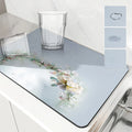Flower Peony Drying Mat by Axyaa: Absorbent & Anti-Slip Table Mat for Cups & Decor