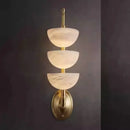 Axyaa Luxury Marble Copper Wall Lamp for Bedroom Living Room Dining Room