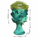 Axyaa Butterfly Goblets, Flowerpots, Resin Furniture - European & American Style for Home & Garden
