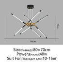 Axyaa Nordic Minimalist Chandelier: Dimmable LED Pendant Light for Modern Luxury Lighting