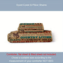 Rustic Cowboy Knight Printed Duvet Cover Set by Axyaa