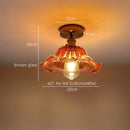 Axyaa Green Stripe Glass Pendant Lamp for Home Decor and Lighting