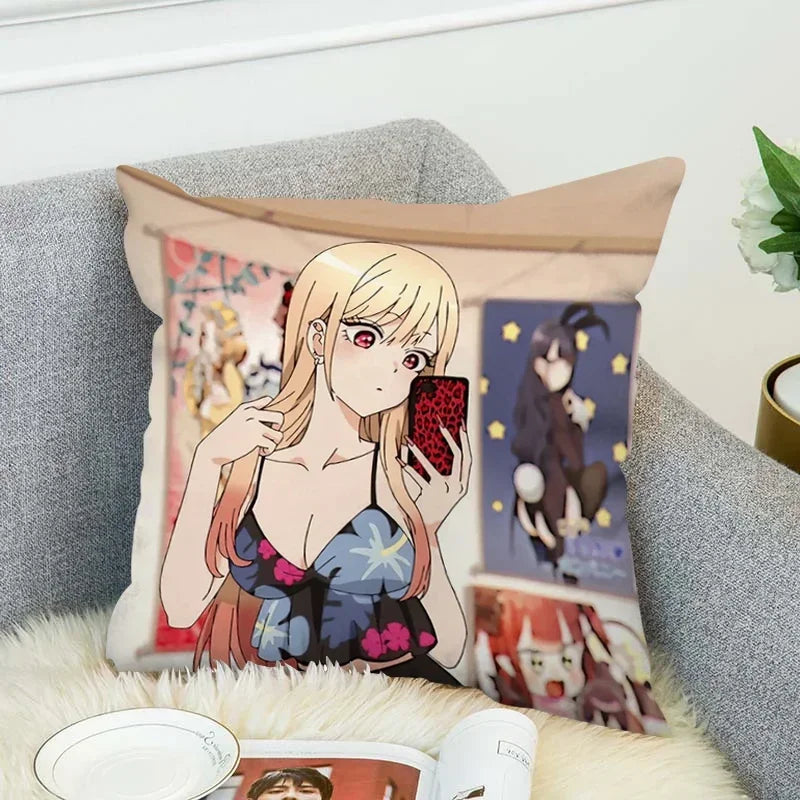 Axyaa 40*40 and 45*45 Decorative Pillow Covers for Stylish Room Cushions