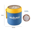 Axyaa Stainless Steel Food Thermal Jar - Keeps Food Hot - 530ml/710ml
