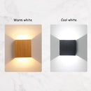 Axyaa Gold/Silver LED Wall Lamp, Elegant Lighting for Bedroom, Living Room, Corridor