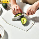 Axyaa Plastic Cutting Board Set for Kitchen Cooking - 3pcs
