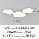 Axyaa Cloud Ceiling Lamp Modern Minimalist Indoor Light for Home Decor