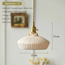 Axyaa Glass Pendant Light E27 Base Adjustable Ceiling Lamp for Living Room