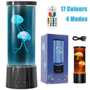 Axyaa LED Jellyfish Night Light: Color Changing Submarine Aquarium Lamp