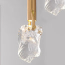 Axyaa Crystal Chandelier Stair Pendant Lamp Living Room Interior Lighting