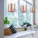 Axya Industrial Retro Loft Pendant Light LED Hanging Lamp for Home Living Room Bedroom