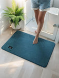 Axyaa Super Soft Fluffy Bathroom Rug Ultra Absorbent Non-Slip Plush Shower Carpet